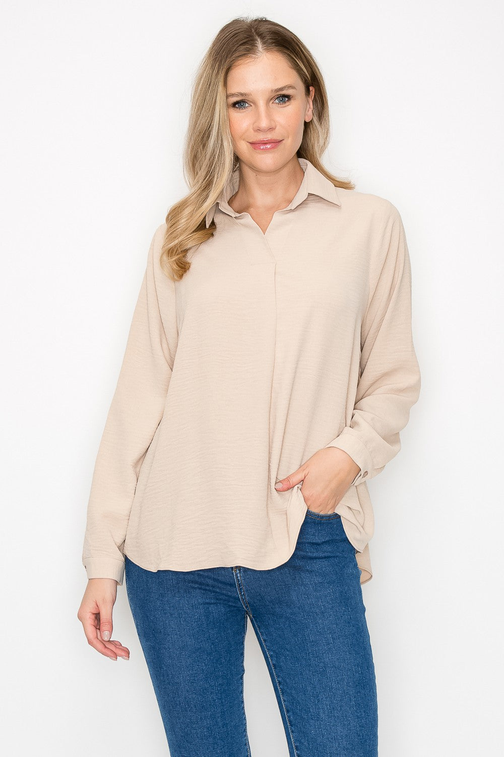 Wanda Woven Crepe Top