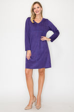 Load image into Gallery viewer, Aurora Suede V Neck with NO Pockets