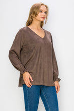 Load image into Gallery viewer, Abigail Suede Top