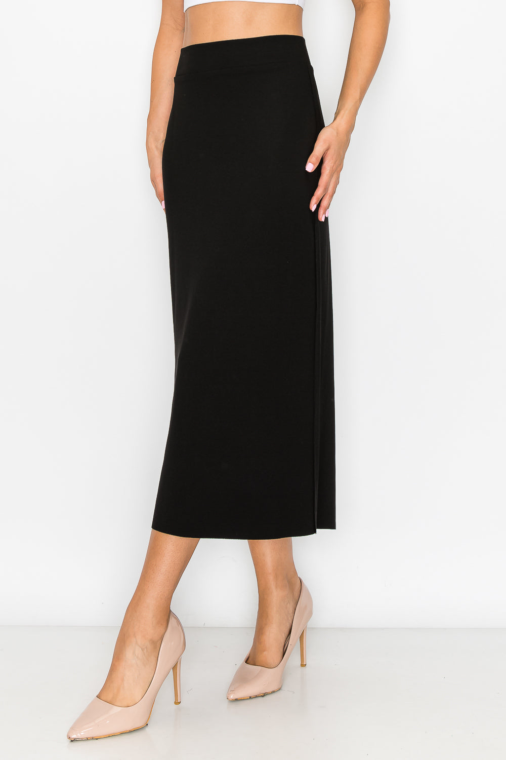 Kate Crepe Knit Skirt