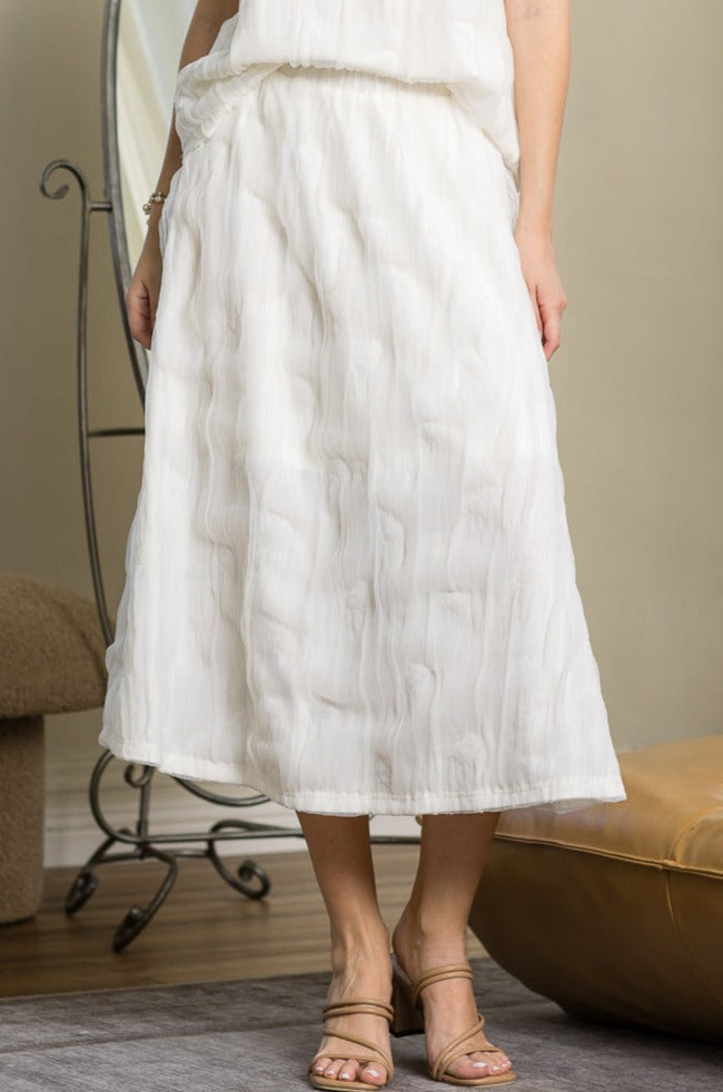 Wilda Crinkle Chiffon Skirt