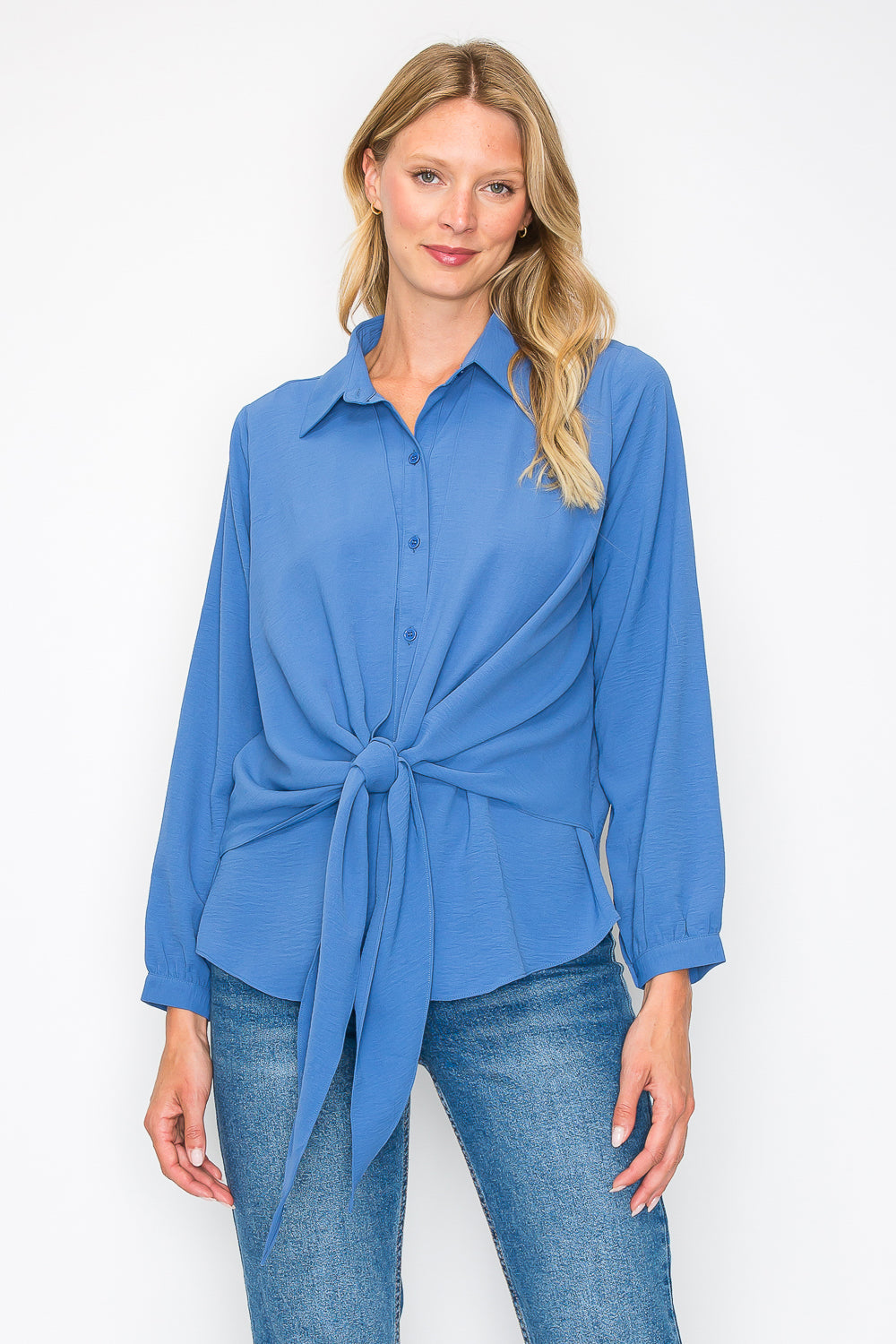 Wilma Woven Crepe Top