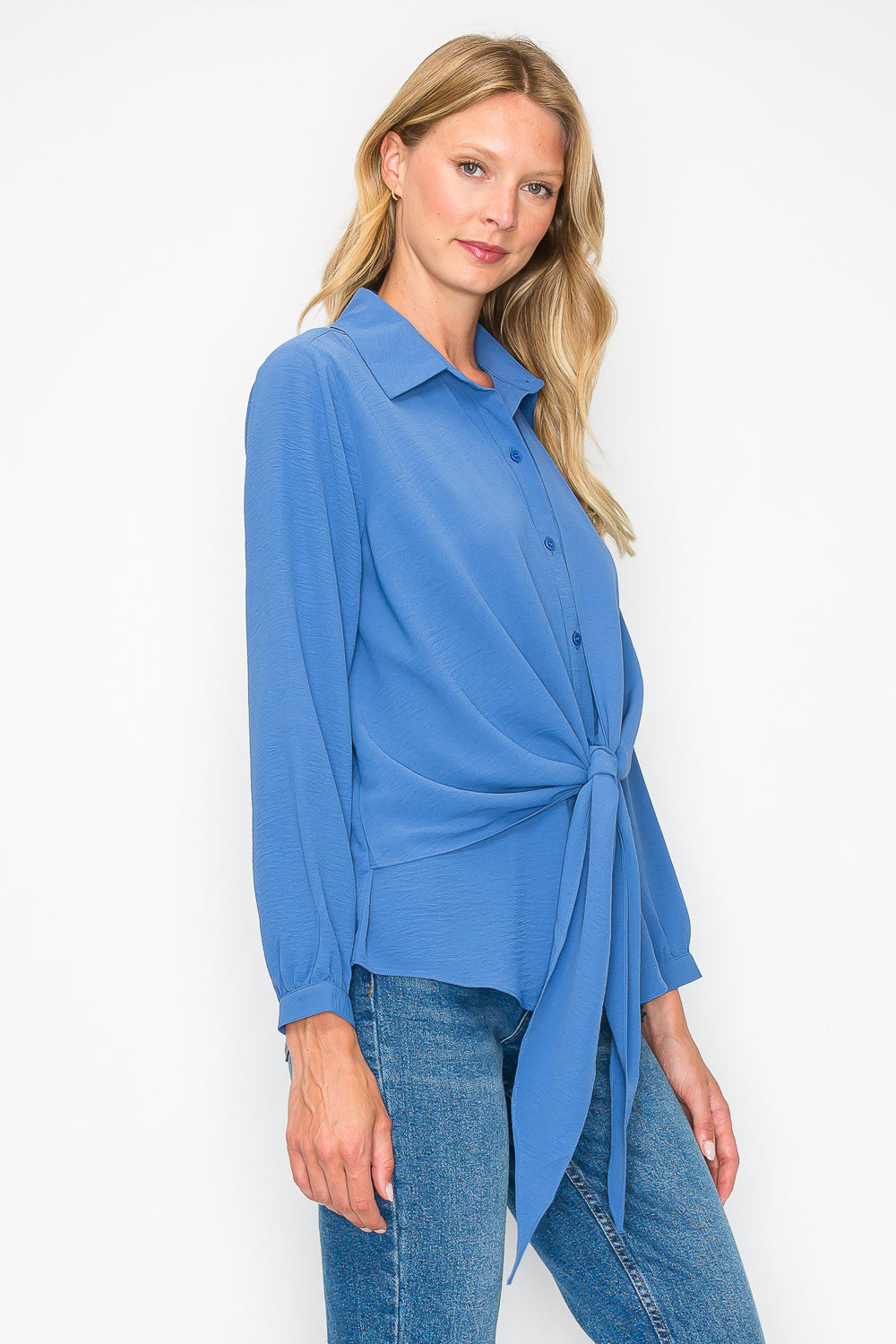 Wilma Woven Crepe Top