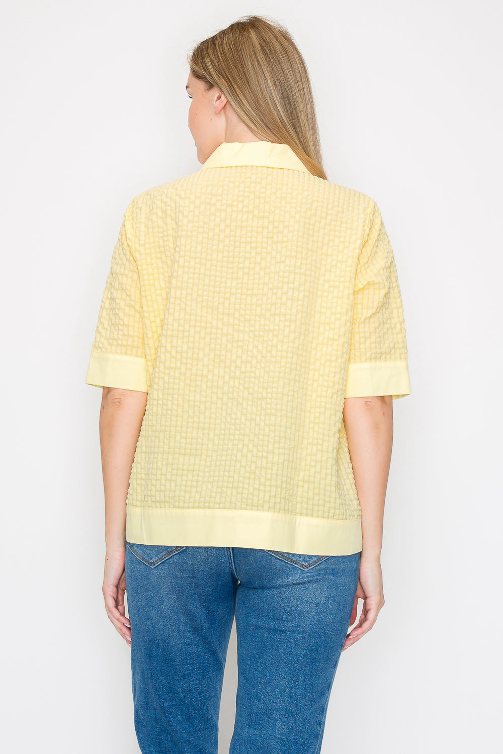 Wanessa Textured Cotton Top