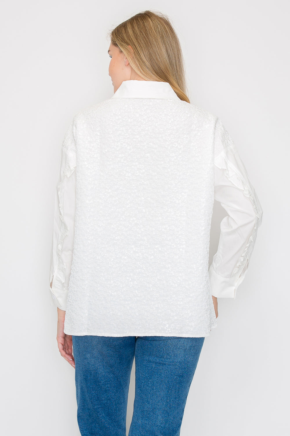 Walia Woven Textured Top