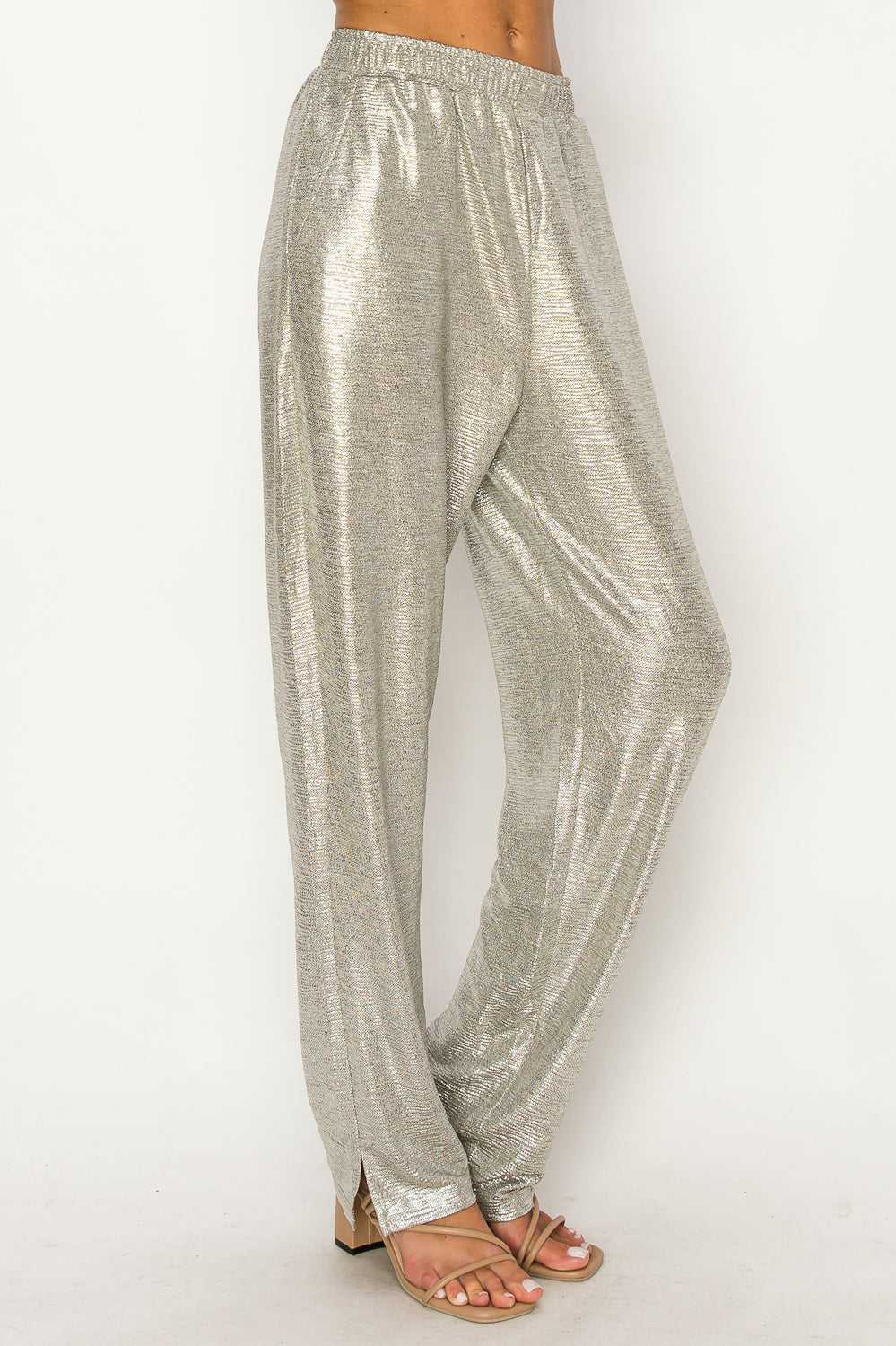 Kimberly Stretch Shine Knit Pant