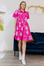 Load image into Gallery viewer, Jasmine Embellished Cotton Poplin Dress