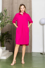 Load image into Gallery viewer, Wendi Woven Tunic Dress