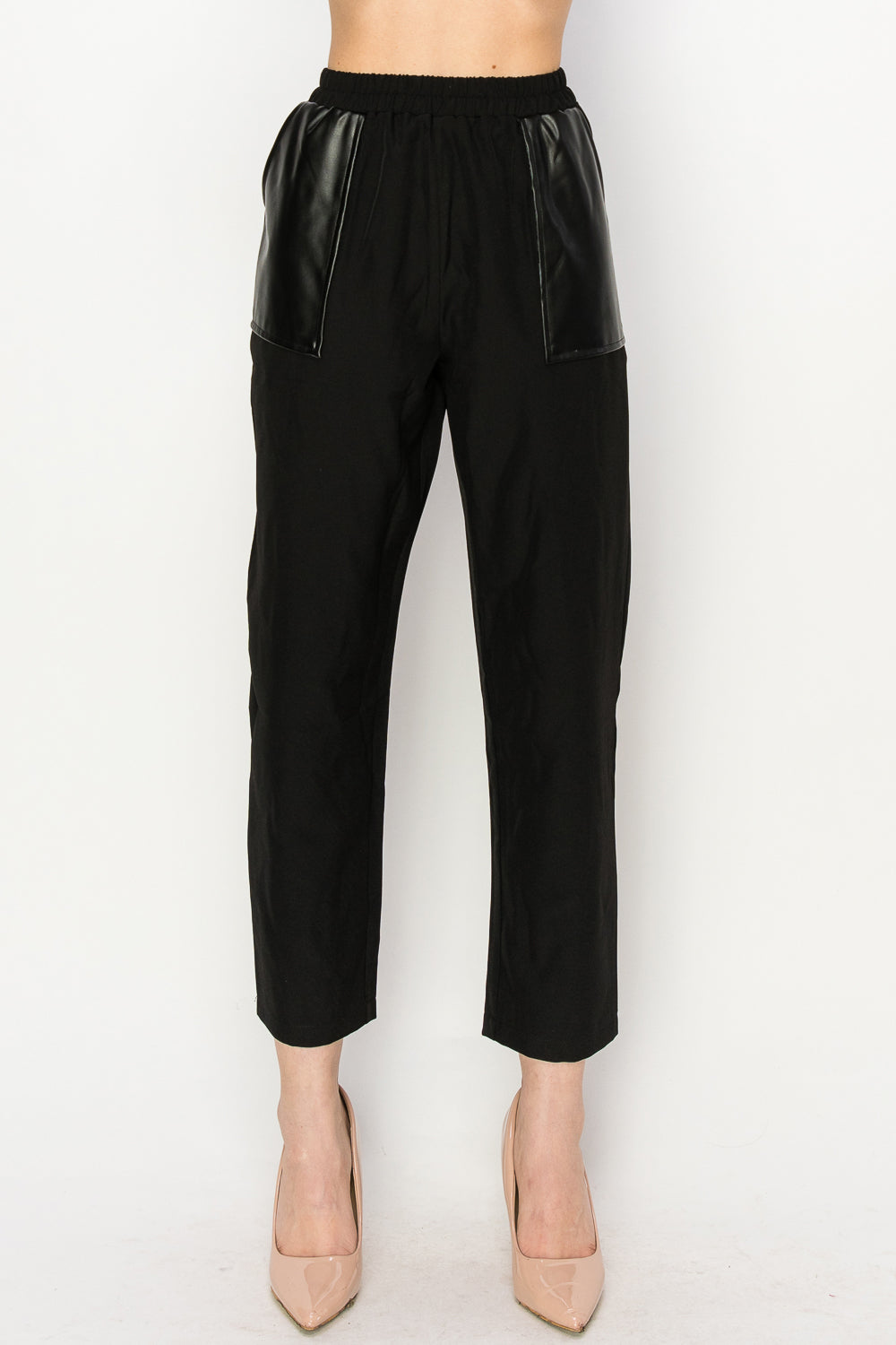 Willette Pant with Leather Pockets