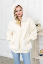 Load image into Gallery viewer, Skylar Knitted Fur Jacket