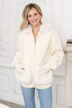 Load image into Gallery viewer, Skylar Knitted Fur Jacket