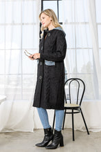 Load image into Gallery viewer, Seline Sweater Coat with Denim