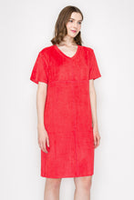 Load image into Gallery viewer, Audrey Suede V Neck with NO Pockets