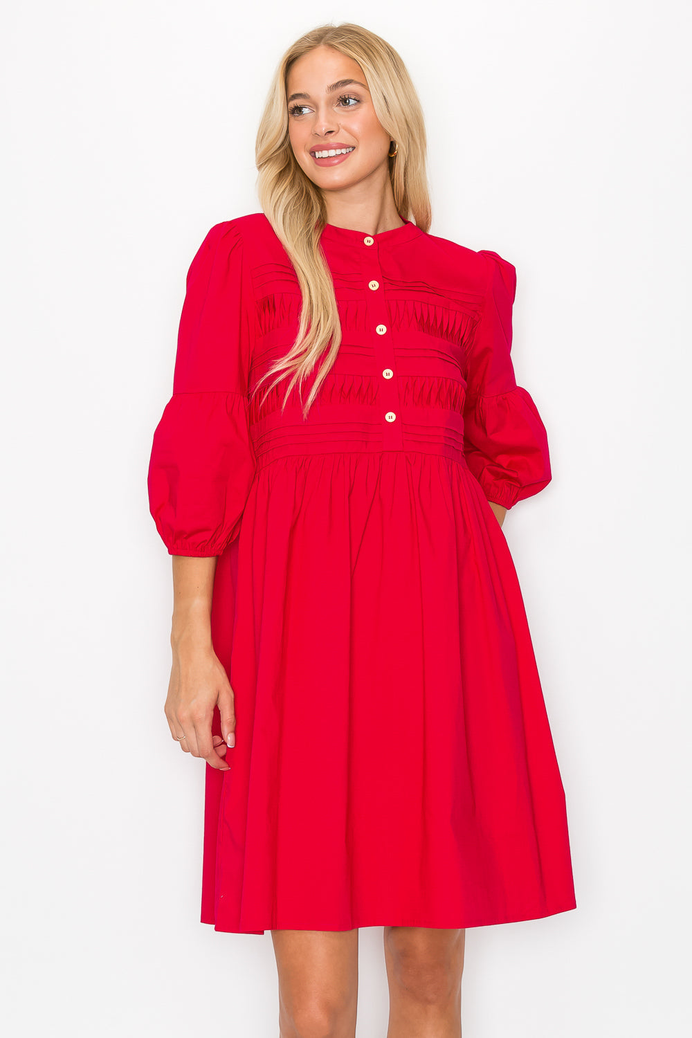 Whitney Cotton Poplin Dress