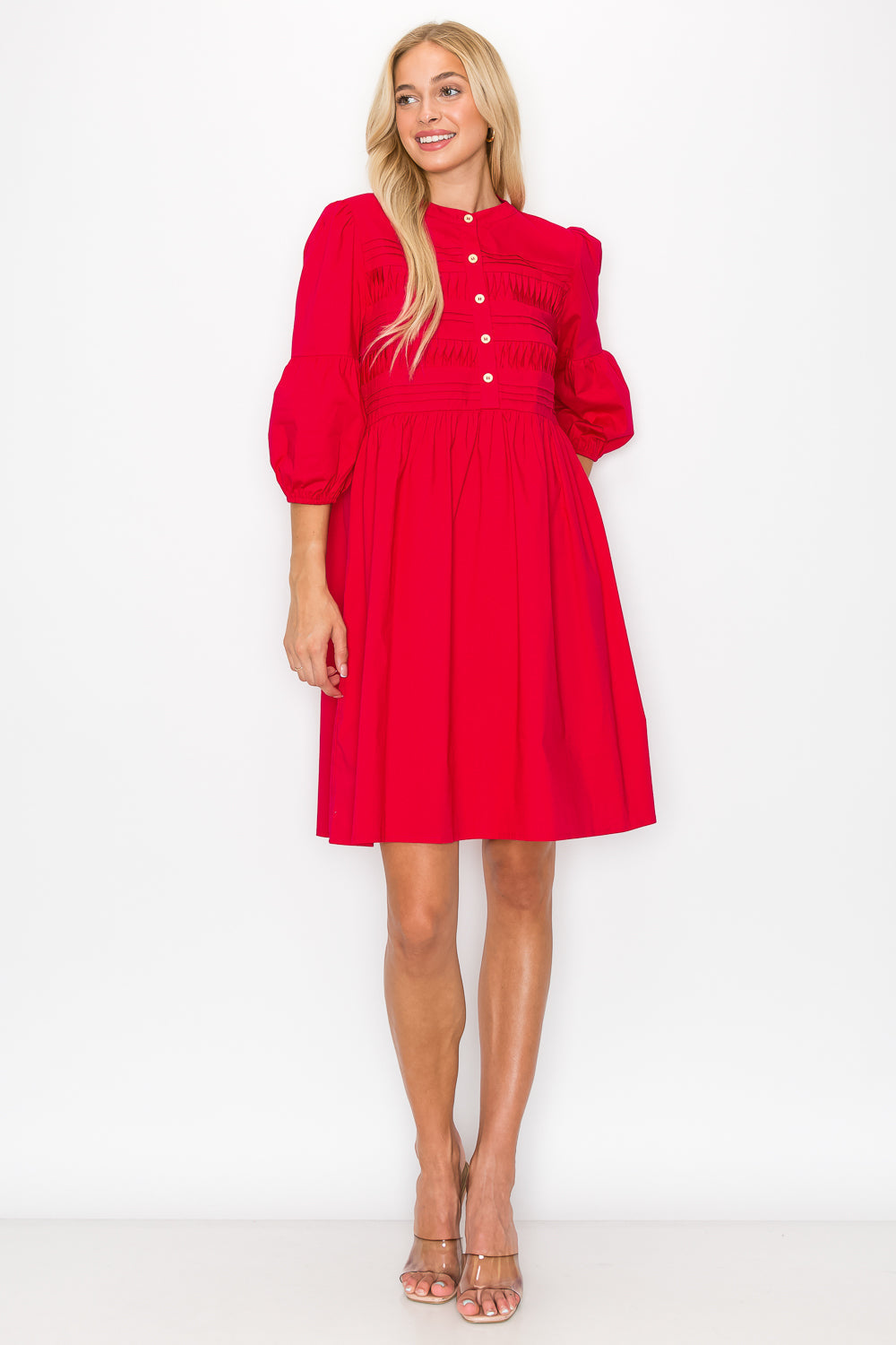 Whitney Cotton Poplin Dress