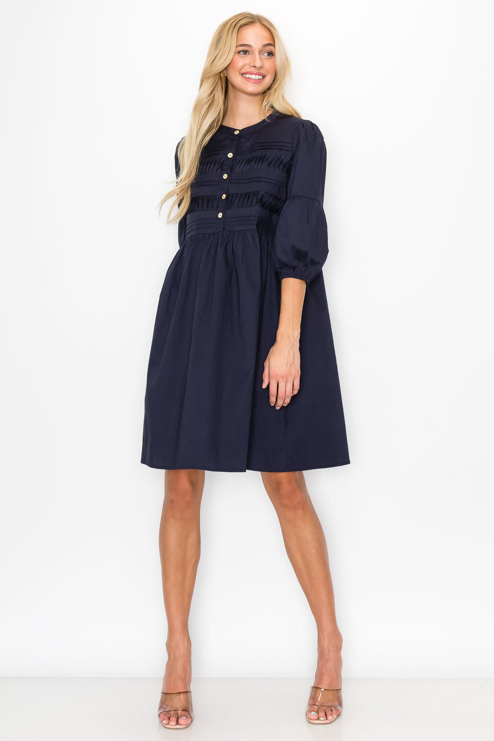 Whitney Cotton Poplin Dress