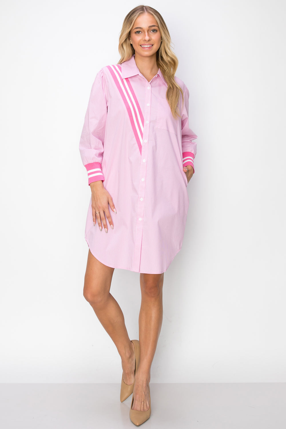 Wenna Cotton Shirt Dress