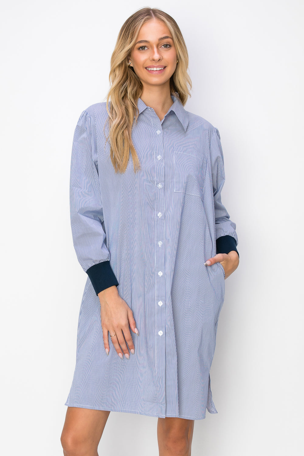 Winae Cotton Shirt Dress