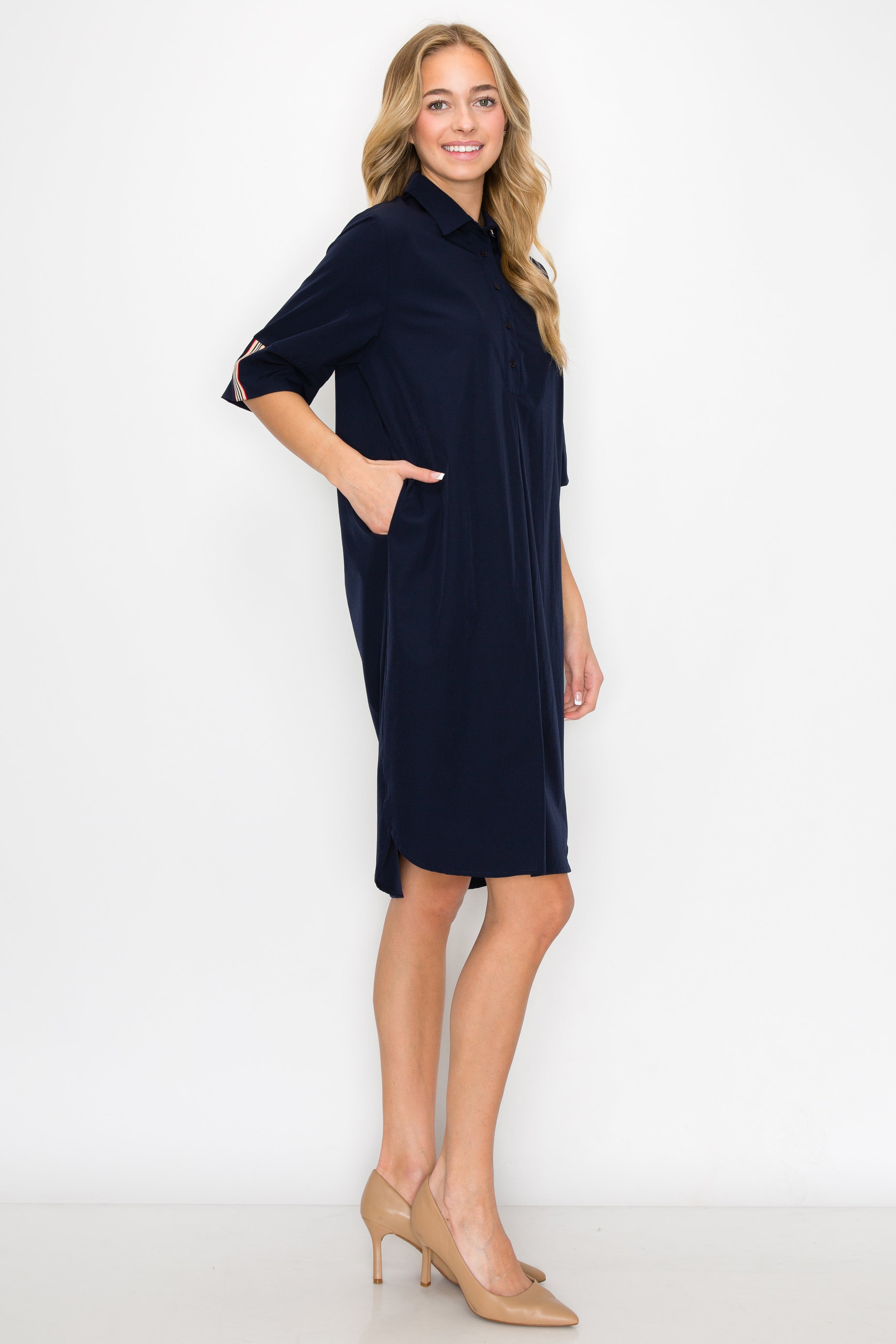 Wendi Woven Tunic Dress