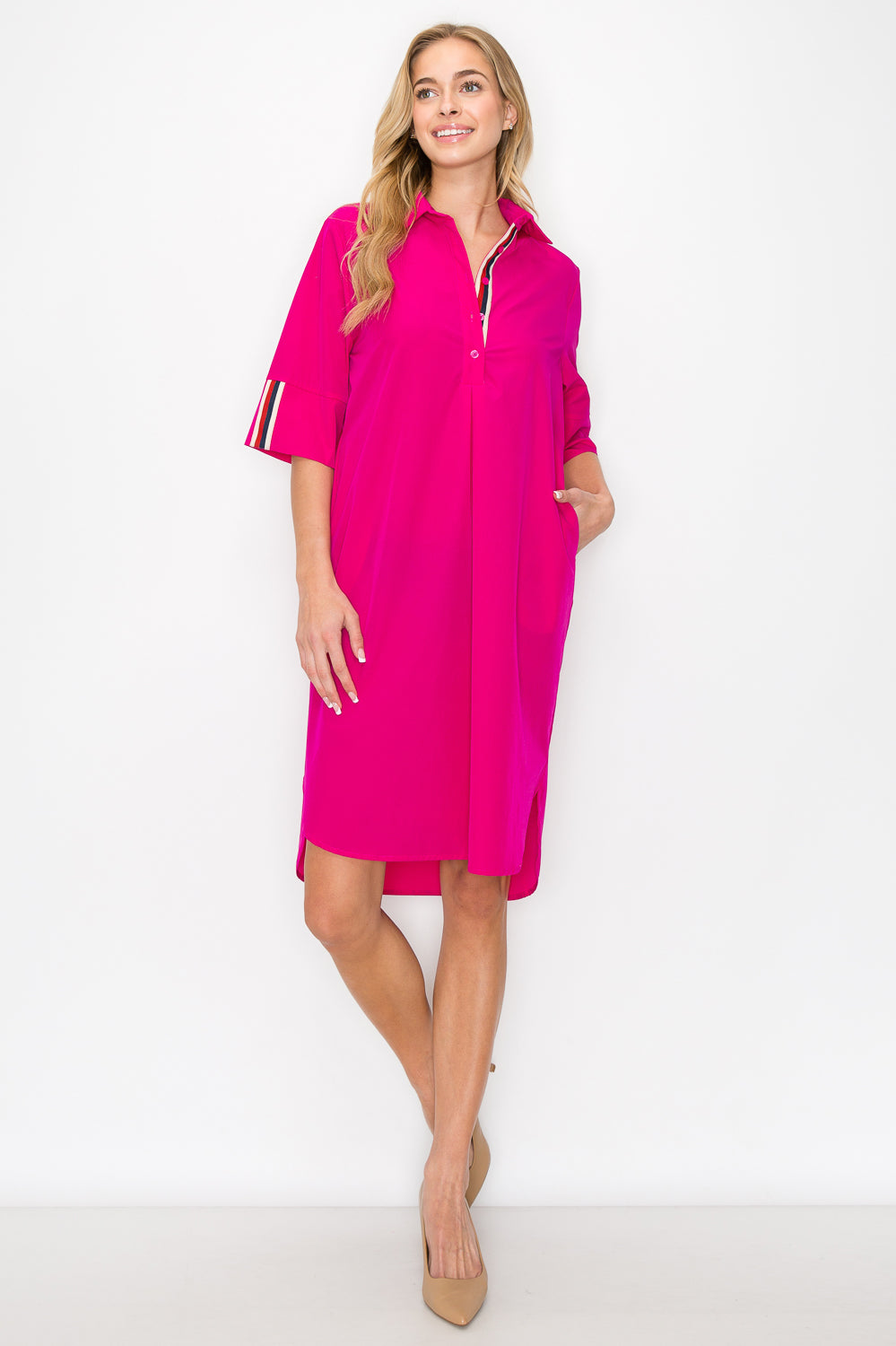 Wendi Woven Tunic Dress